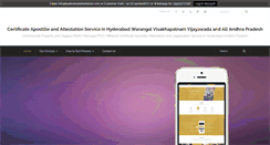 Desktop Screenshot of hyderabadattestation.com