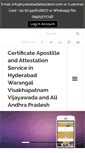 Mobile Screenshot of hyderabadattestation.com